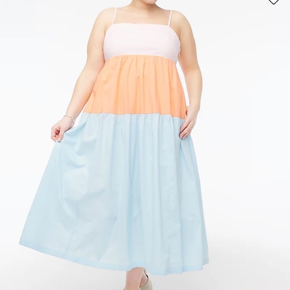 NWT Colorblock tie-back dress - Picture 4 of 7